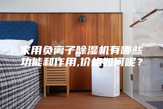 家用负离子除湿机有哪些功能和作用,价格如何呢？