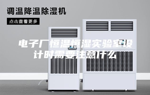 电子厂恒温恒湿实验室设计时需要注意什么