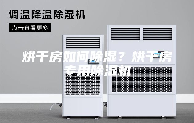 烘干房如何除湿？烘干房专用除湿机