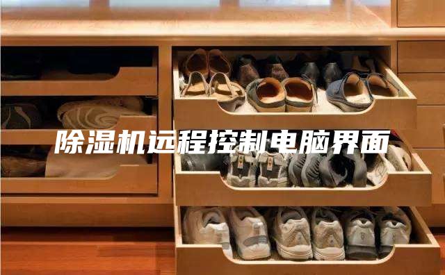 除湿机远程控制电脑界面