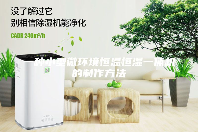 一种小型微环境恒温恒湿一体机的制作方法