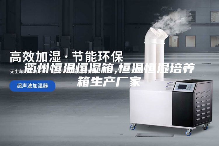 衢州恒温恒湿箱,恒温恒湿培养箱生产厂家