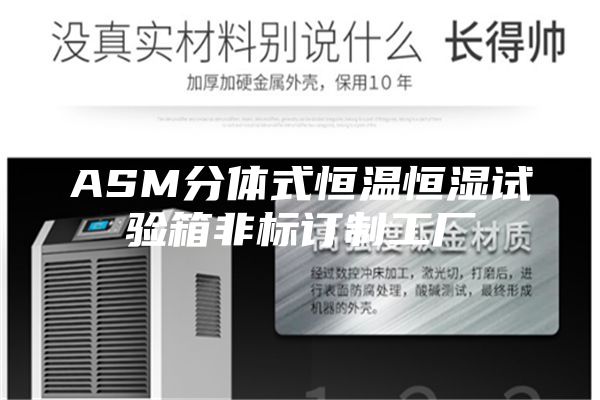 ASM分体式恒温恒湿试验箱非标订制工厂