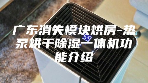 广东消失模块烘房-热泵烘干除湿一体机功能介绍