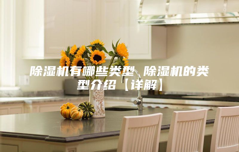除湿机有哪些类型 除湿机的类型介绍【详解】