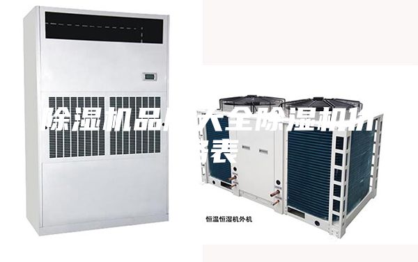 除湿机品牌大全除湿机价格表