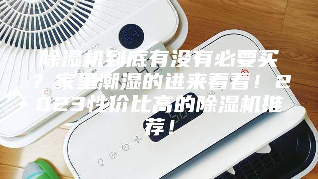 除湿机到底有没有必要买？家里潮湿的进来看看！2023性价比高的除湿机推荐！