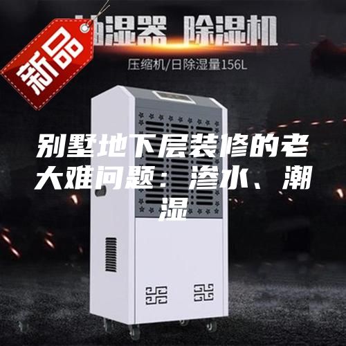 别墅地下层装修的老大难问题：渗水、潮湿
