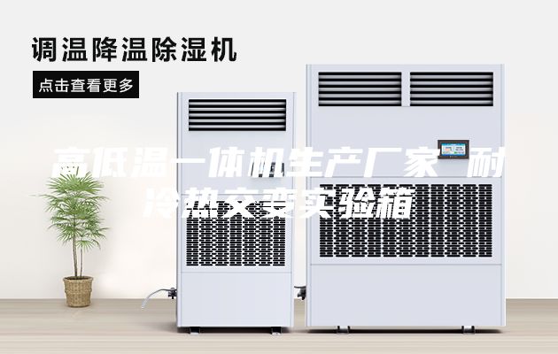 高低温一体机生产厂家 耐冷热交变实验箱