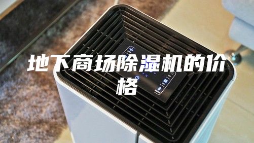 地下商场除湿机的价格