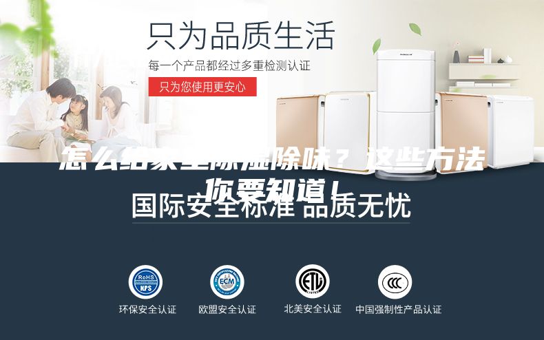 怎么给家里除湿除味？这些方法你要知道！