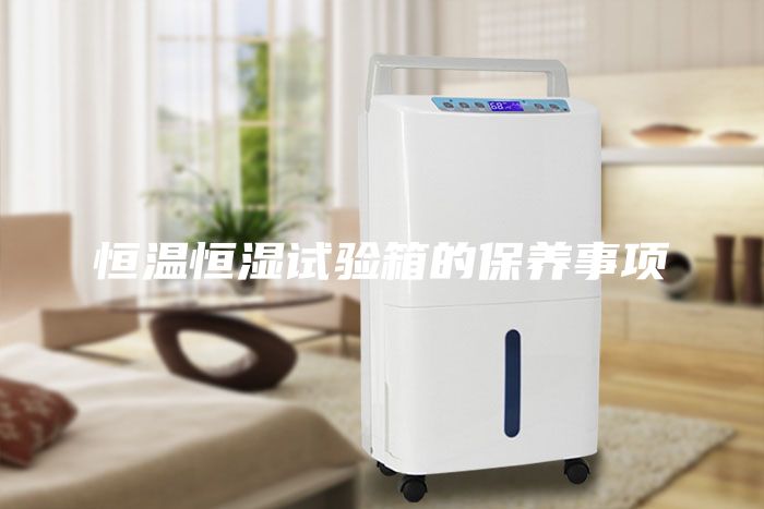 恒温恒湿试验箱的保养事项