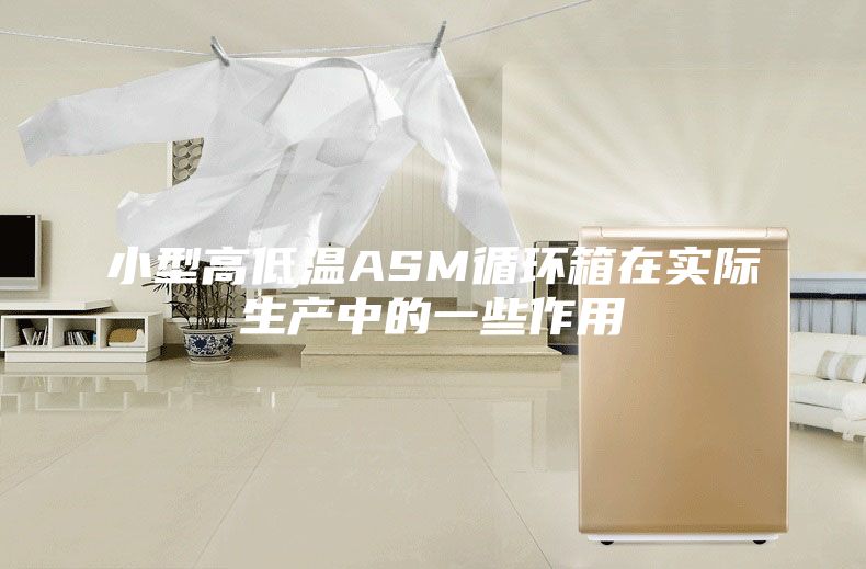 小型高低温ASM循环箱在实际生产中的一些作用