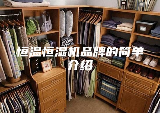 恒温恒湿机品牌的简单介绍