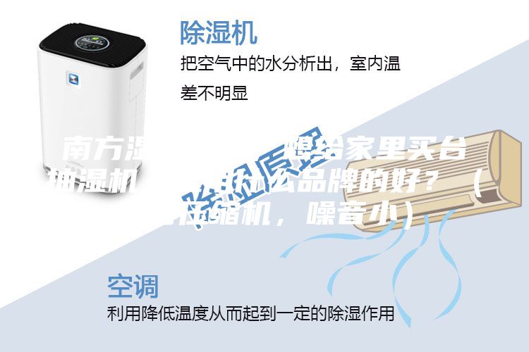 南方湿气很重，想给家里买台抽湿机。选用什么品牌的好？（要有压缩机，噪音小）