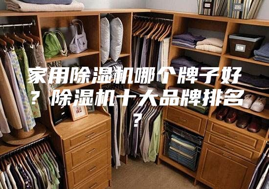 家用除湿机哪个牌子好？除湿机十大品牌排名？