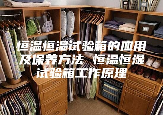 恒温恒湿试验箱的应用及保养方法 恒温恒湿试验箱工作原理
