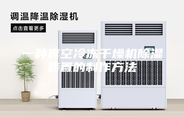 一种真空冷冻干燥机除湿装置的制作方法