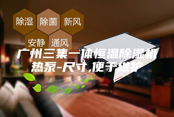 广州三集一体恒温除湿机热泵-尺寸,便于维护