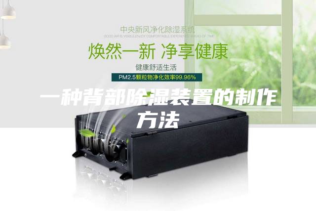 一种背部除湿装置的制作方法
