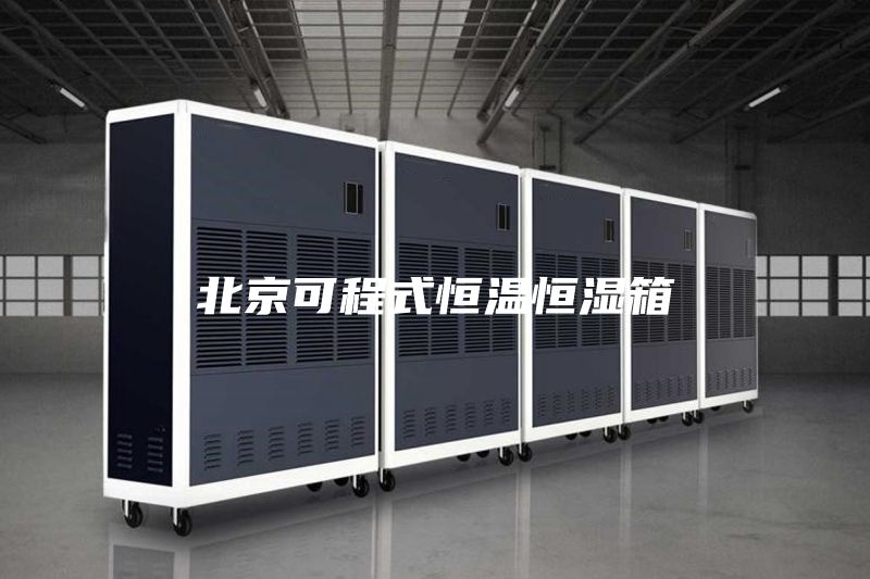 北京可程式恒温恒湿箱