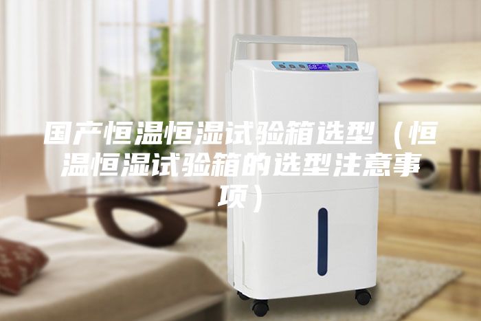国产恒温恒湿试验箱选型（恒温恒湿试验箱的选型注意事项）
