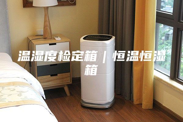 温湿度检定箱｜恒温恒湿箱