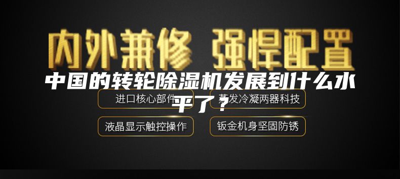 中国的转轮除湿机发展到什么水平了？