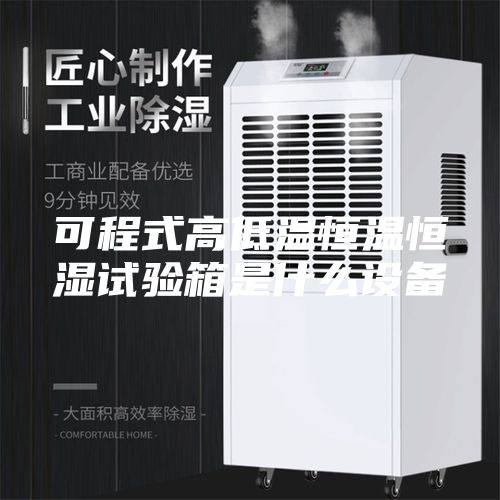 可程式高低温恒温恒湿试验箱是什么设备