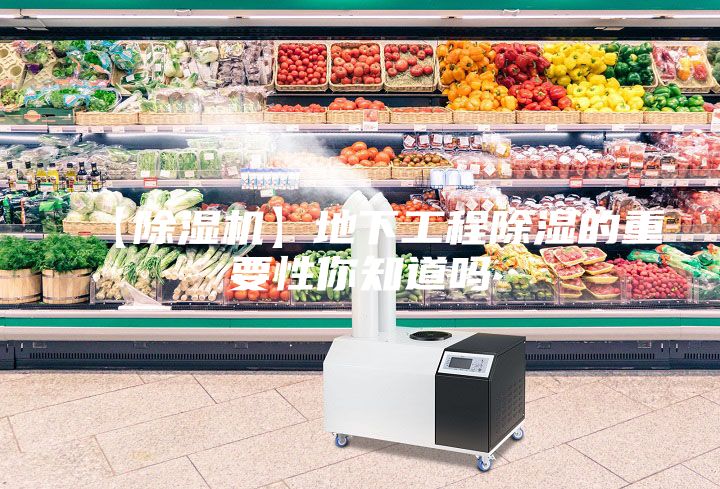 【除湿机】地下工程除湿的重要性你知道吗