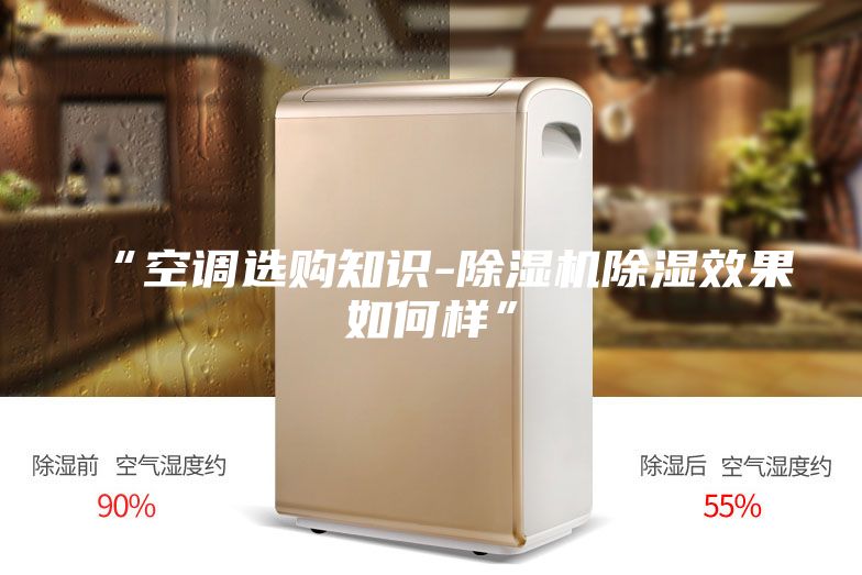 “空调选购知识-除湿机除湿效果如何样”