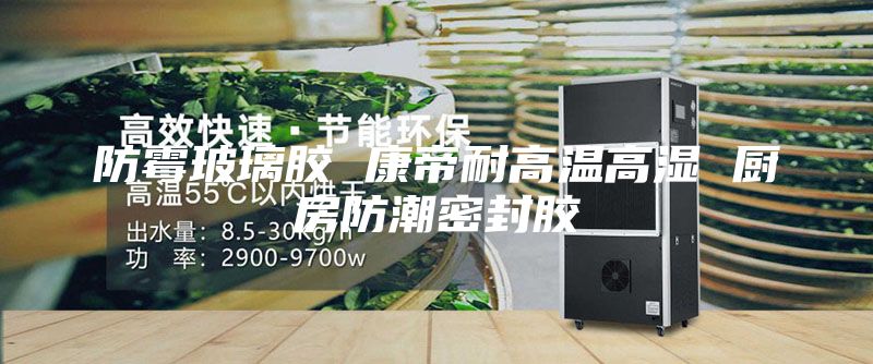 防霉玻璃胶 康帝耐高温高湿 厨房防潮密封胶