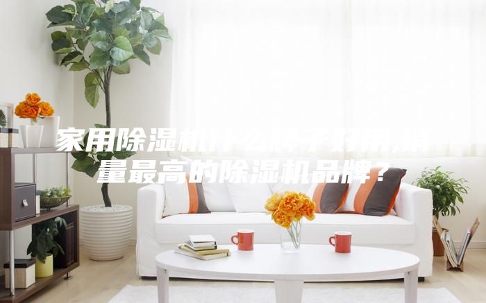 家用除湿机什么牌子好用,销量最高的除湿机品牌？