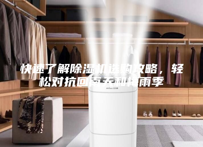 快速了解除湿机选购攻略，轻松对抗回南天和梅雨季