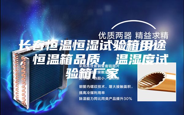 长春恒温恒湿试验箱用途，恒温箱品质，温湿度试验箱厂家