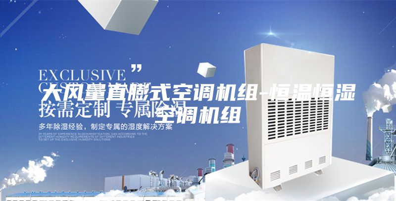 大风量直膨式空调机组-恒温恒湿空调机组