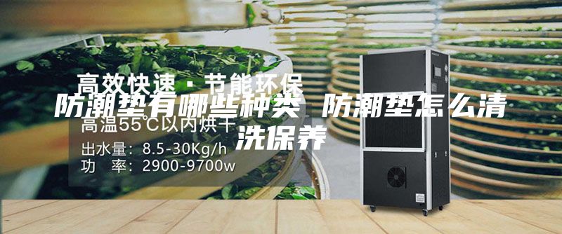 防潮垫有哪些种类 防潮垫怎么清洗保养